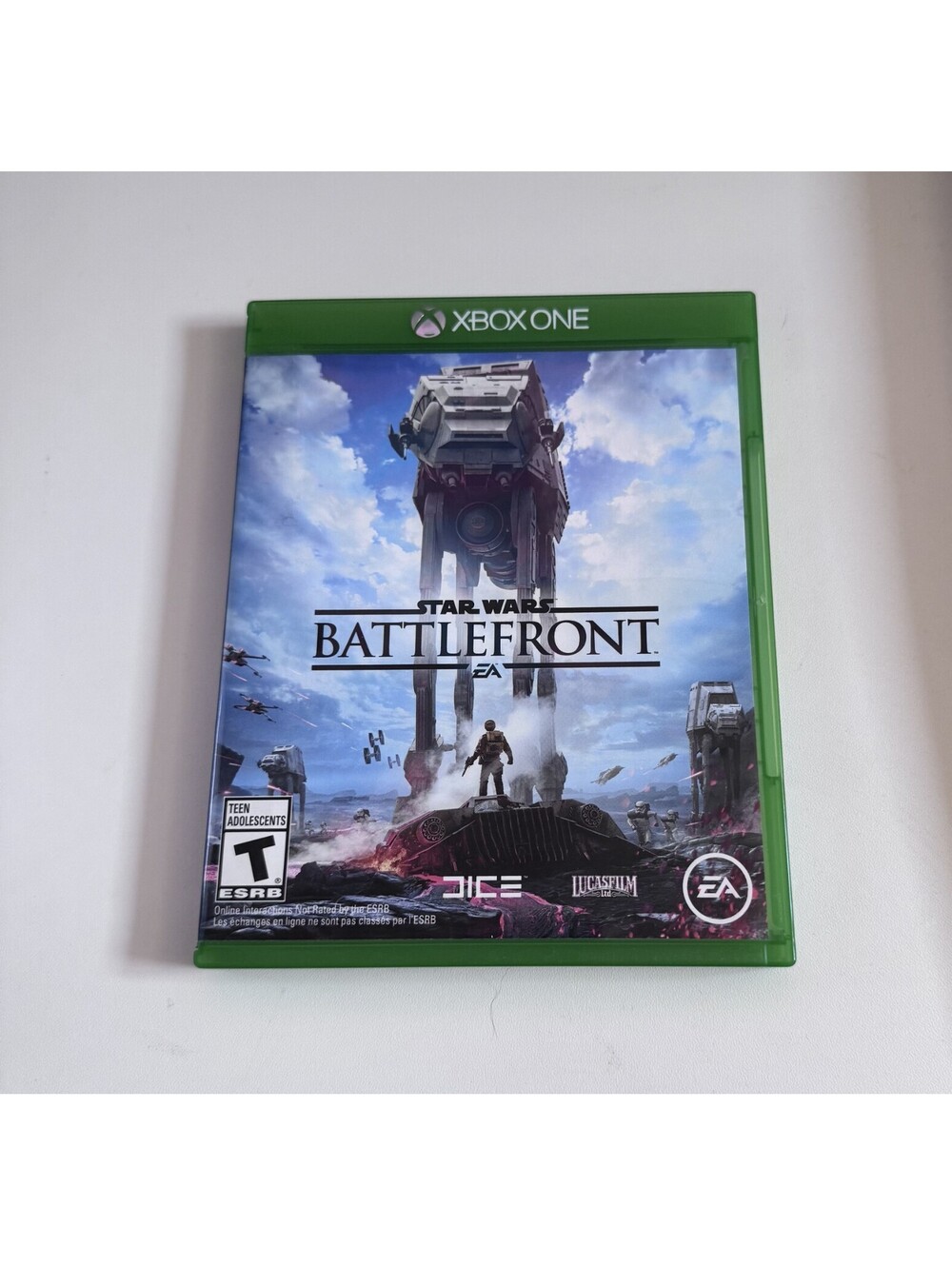 Star Wars Battlefront Xbox One Video Game Complete Tested